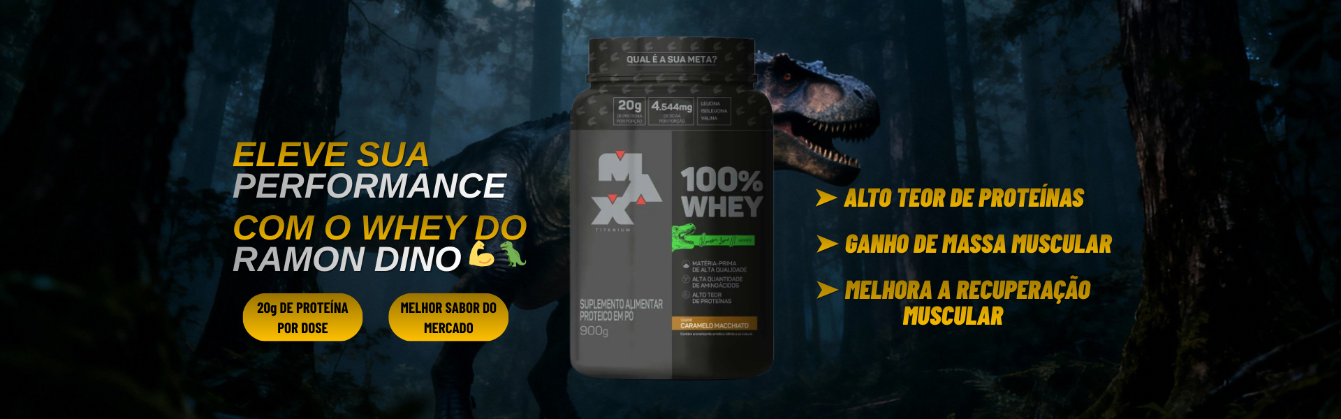 Banner de Whey Protein